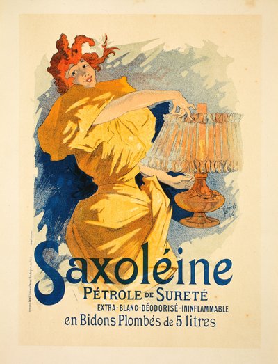 Saxoléine by Jules Cheret